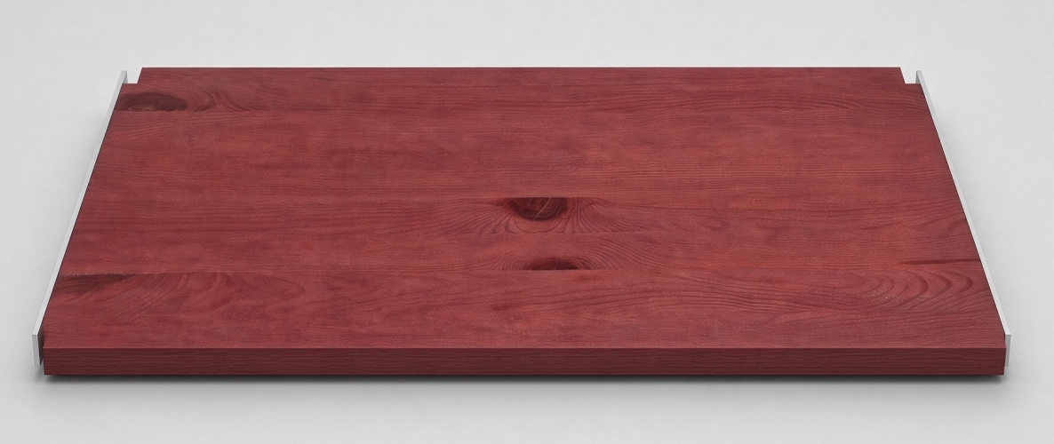 Premium White Pine shelf in the Lundia Cordovan finish